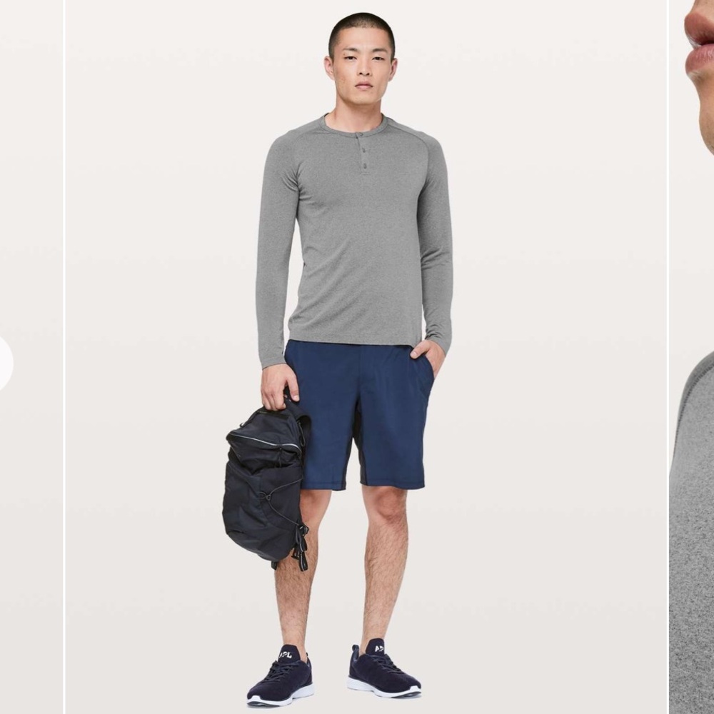 Lululemon Metal Vent Tech Long Sleeve Henley - Picture 4 of 9